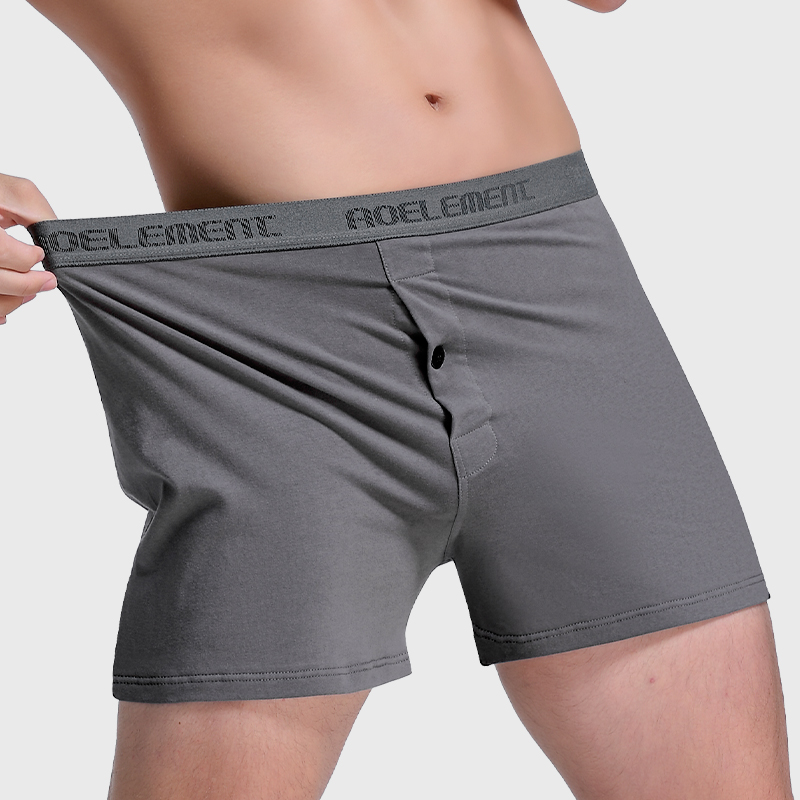 Boxer Brief Pack Cotton - Męska bielizna, luźne szorty do noszenia