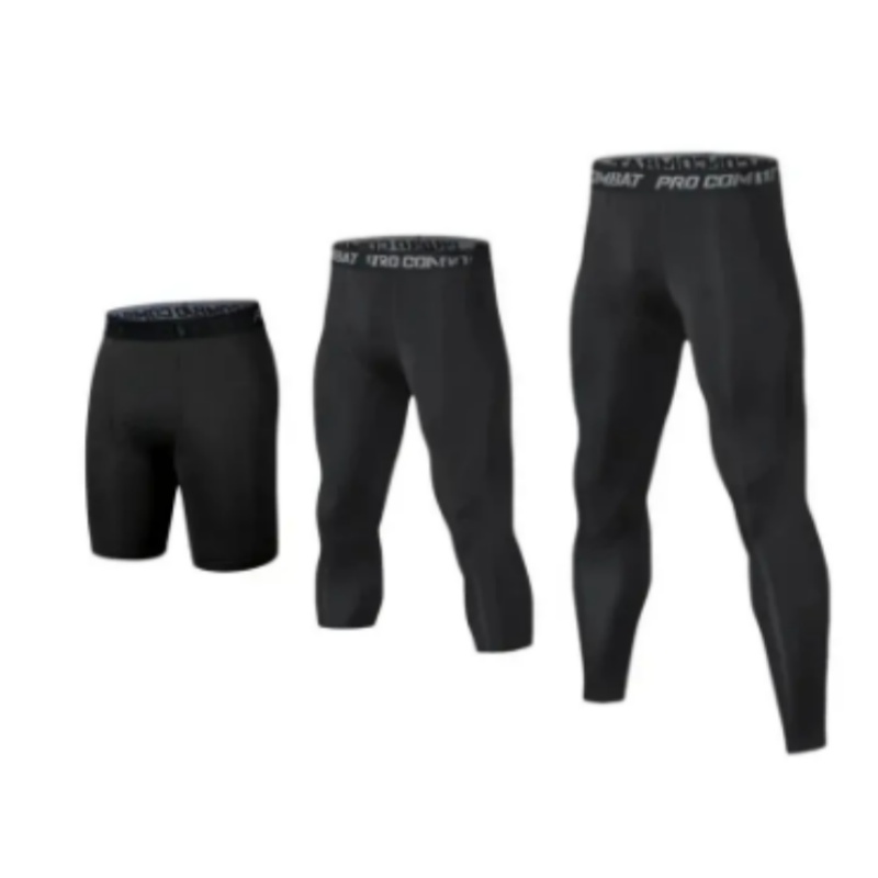 Compression Shorts Athletes - Męskie legginsy Cool Dry, sportowa warstwa