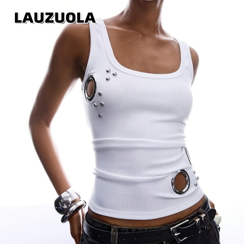 Tank Top Ribbed - 2026 Nowa Damska Prążkowana Koszulka Tank