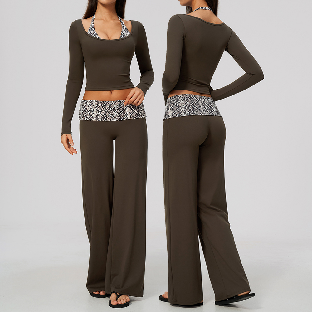 Compression Long Pant - Zestaw do jogi, strój sportowy, zestaw