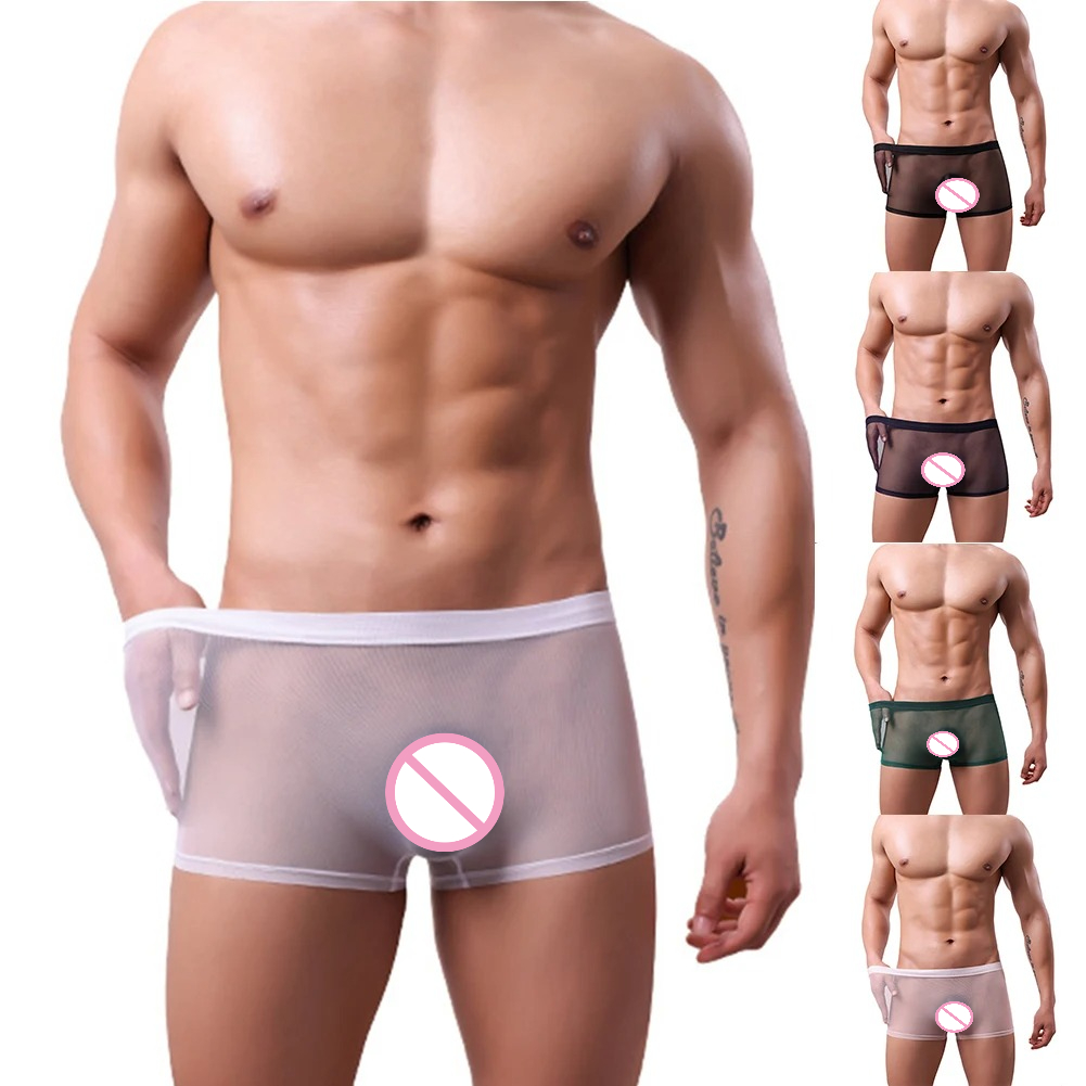 Boxer Shorts Modal - Męska bielizna ultra cienka z jedwabiu