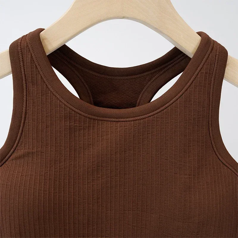 Damski prążkowany top do jogi  – Tank Top Ribbed recenzja i cena