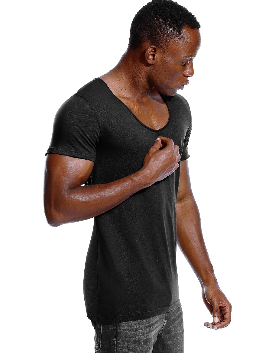 T-shirt męski z wycięciem pod  – Undershirt Crew Neck recenzja i cena