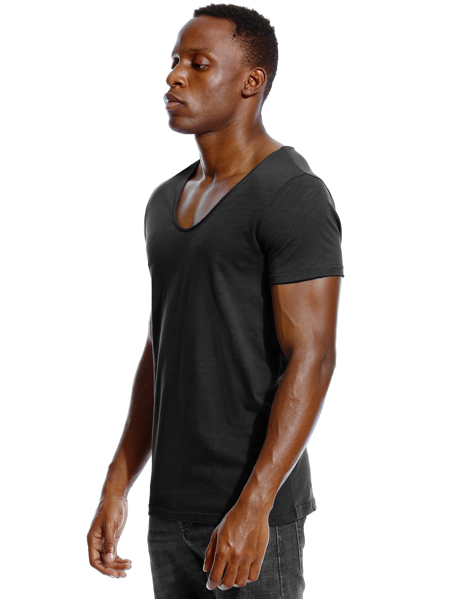 T-shirt męski z wycięciem pod  – Undershirt Crew Neck recenzja i cena