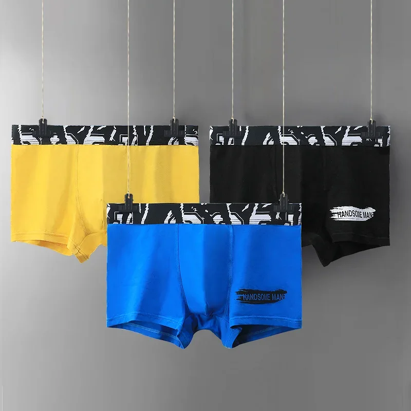 1 szt. Męska letnia bawełniana – Boxer Brief Pack Cotton recenzja i cena