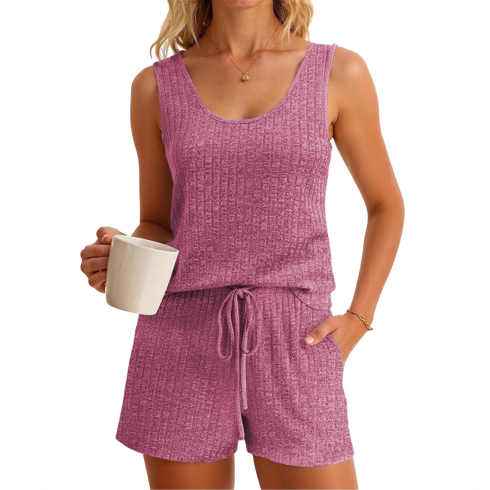 Damski zestaw na wiosnę i lato – Tank Top Ribbed recenzja i cena